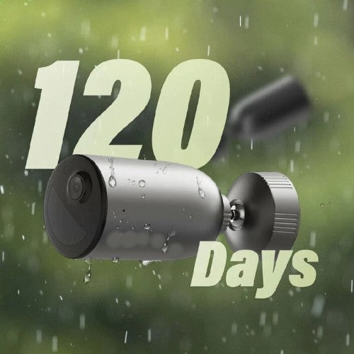Outdoor Wireless Battery Powered Security Camera with Motion Sensored Light