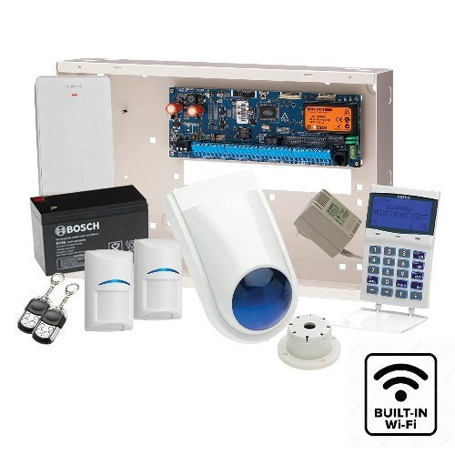 Bosch 6000 Wireless Alarm Kit inc LCD Wifi Keypad