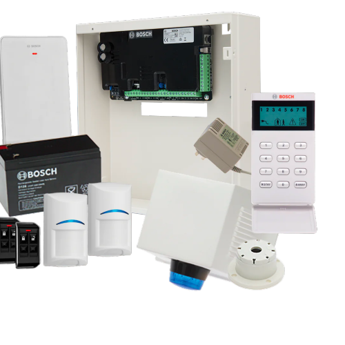 Bosch Solution 3000 Alarm Kit with 2 Wireless PIRs + Icon Codepad