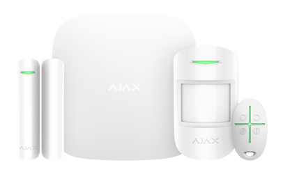 Ajax Alarm Kit For Apartment - Wireless 4G Security Inc HUB2 4G, REED, PIR