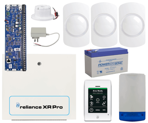 Hills Reliance Security Alarm System XRPro Kit with Touchnav Keypad