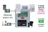 Ness DPlus 8 Zone Base Panel inc Plug Pack & Battery