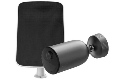 Wireless Security Camera with Floodlight - 120 Day Battery, up to 512GB Storage + FREE BONUS  SOLAR PANEL For Constant Security Protection