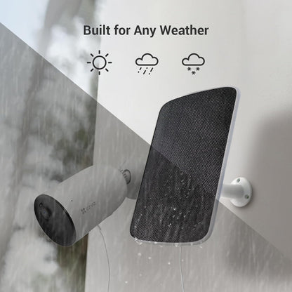 Wireless Security Camera with Floodlight - 120 Day Battery, up to 512GB Storage + FREE BONUS  SOLAR PANEL For Constant Security Protection