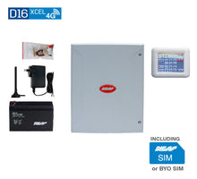 Ness Security D16XCEL4G PANEL with Navigator Keypad inc SIM K-9323