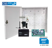 Ness D16XCEL 4G in 14” Metal Housing no keypad  + Free SIM