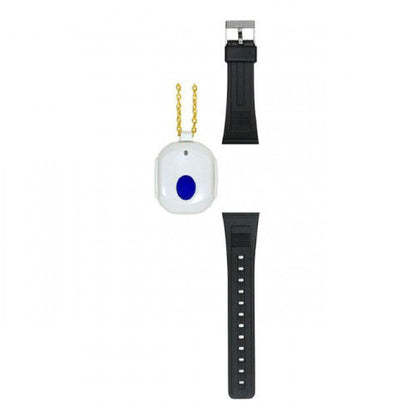 Ness Guardian Additional TWR Pendant (106-380) – Two-Way Radio Medical Alert Pendant with Neck Chain & Wrist Strap