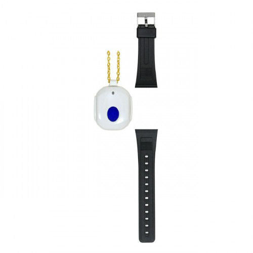 Ness Guardian Additional TWR Pendant (106-380) – Two-Way Radio Medical Alert Pendant with Neck Chain & Wrist Strap