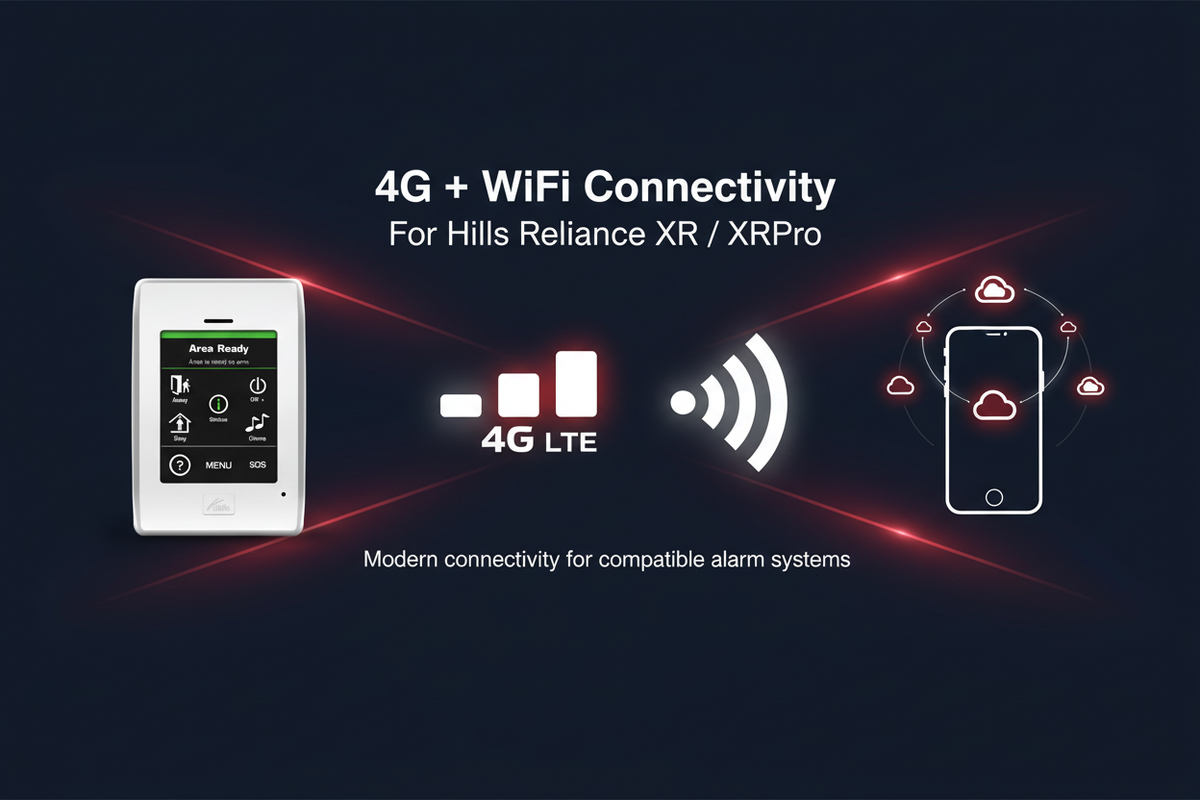 Hills Reliance XR 4G WiFi Module - connectivity