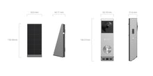 Battery Powered Video Doorbell 2K HD Dual Camera with Solar Panel - Wireless Smart Door Bell