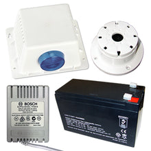 Bosch Alarm Siren/Horn, Strobe & Tamper switch, 12V 7AH Battery, Plug Pack and Internal Siren Bundle