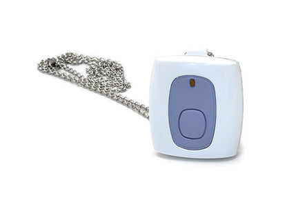 Ness TWR vibrating medical alert pendant with neck chain