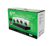 Ness NVIEW IP6 CCTV Kit - 8 Channel NVR + 4x 6MP Cameras with 4TB Storage (104-202C)